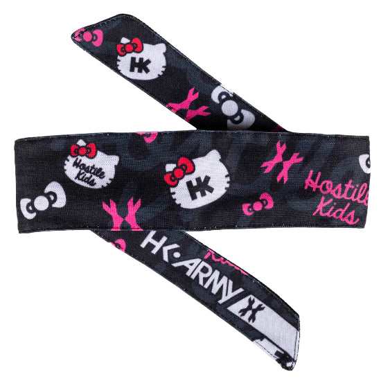 HK Army Tie Headband - Bye Bye Kitty