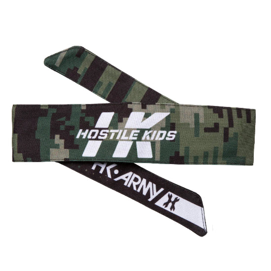HK Army Tie Headband - Cyber Cam Woodland