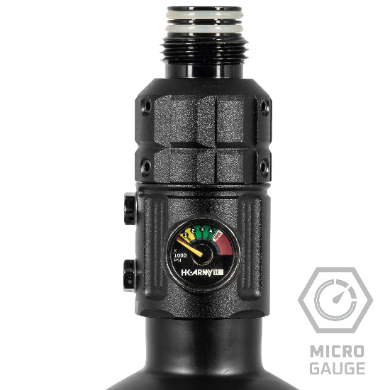 HK Army Turbine Pro Tank Regulator (Long) - Black