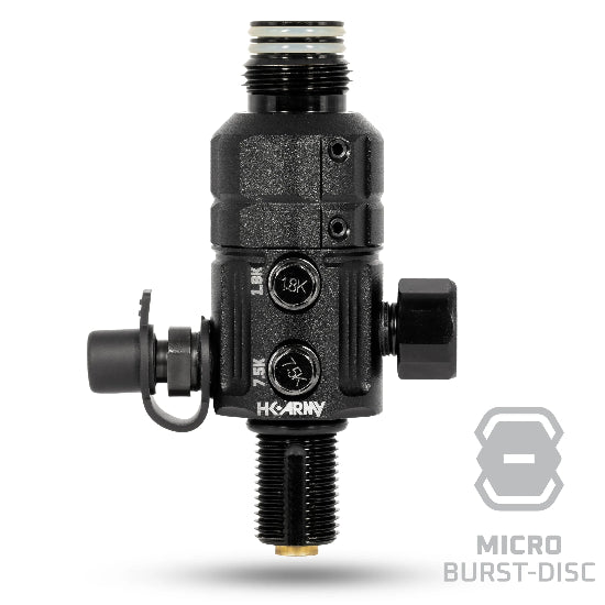 HK Army Turbine Pro Tank Regulator (Long) - Black