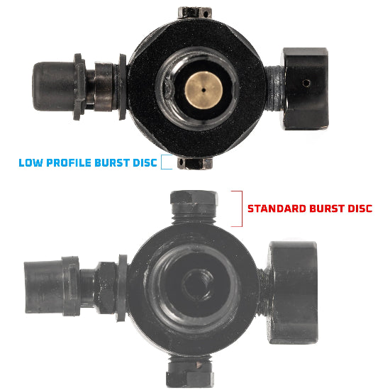 HK Army Turbine Pro Tank Regulator (Standard) - Black