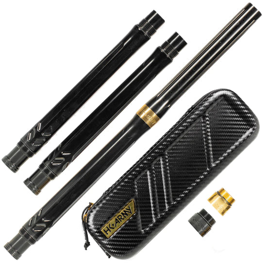 HK Army XV 15" Autococker Threaded Barrel Kit w/Case - Black Polished