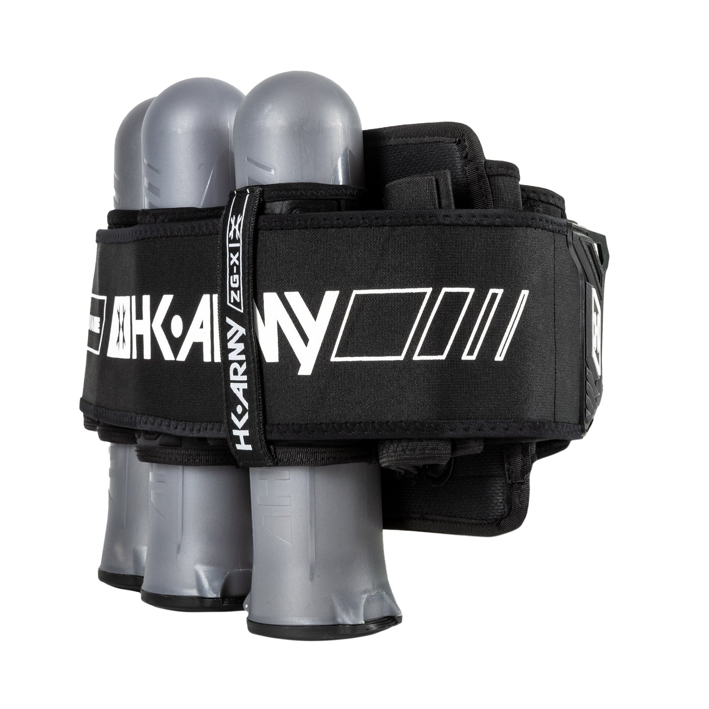 HK Army Zero-GX Strapless Paintball Pod Harness - Stealth 4+3+4