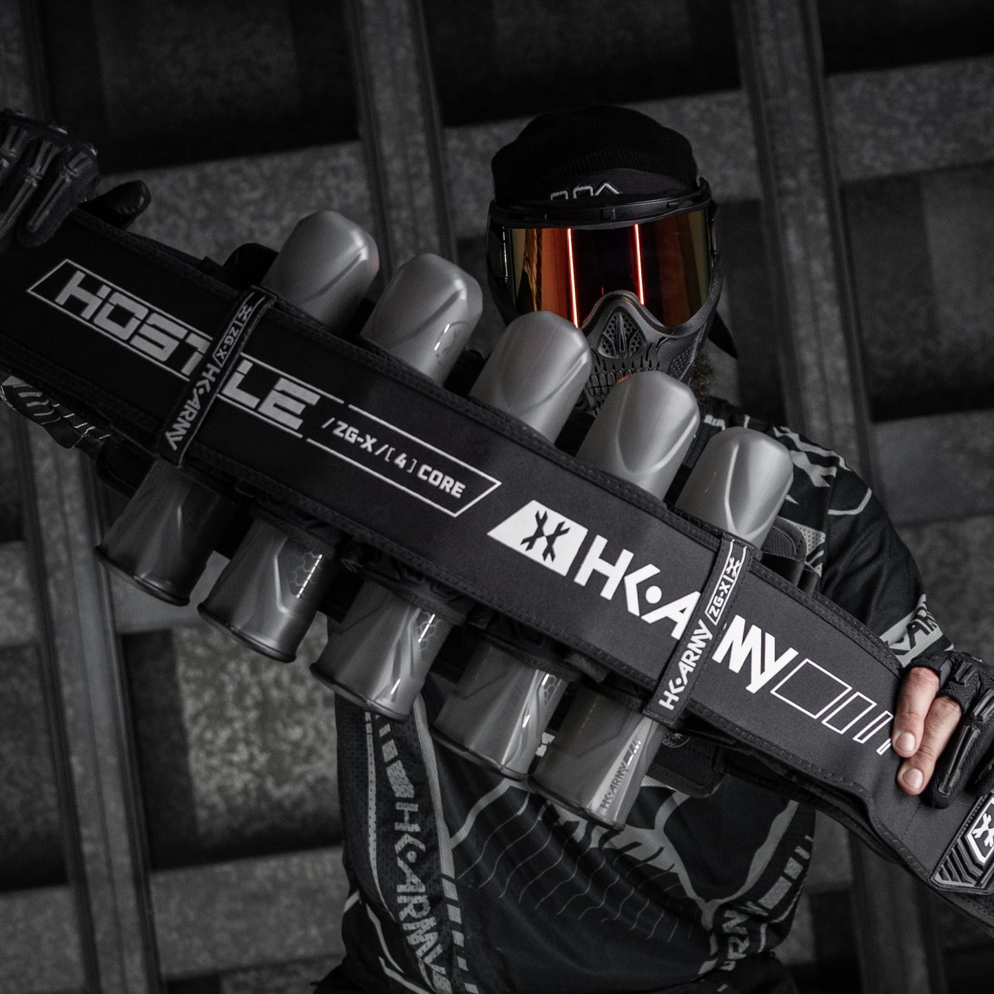 HK Army Zero-GX Strapless Paintball Pod Harness - Stealth 5+4+4