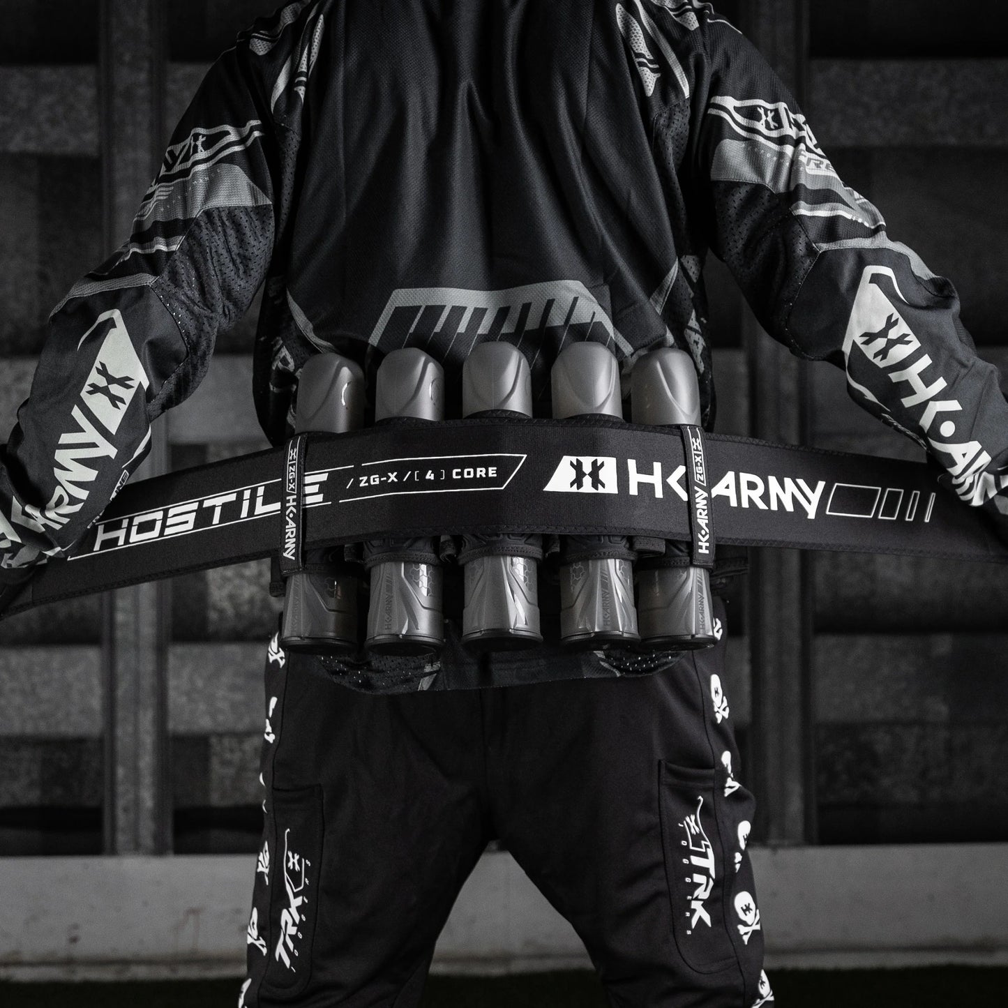 HK Army Zero-GX Strapless Paintball Pod Harness - Stealth 5+4+4