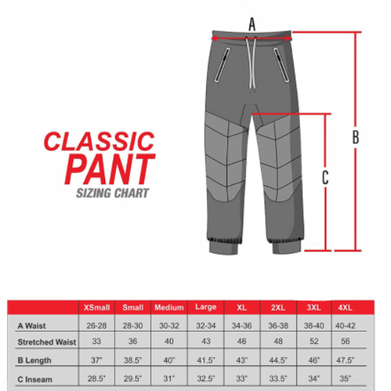 JT Classic Paintball Pants - Black