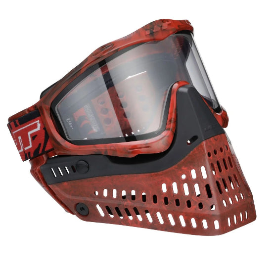 JT Spectra ProFlex Thermal Goggle w/Clear Thermal Lens - LE Marble Red/Black (Home Edition)