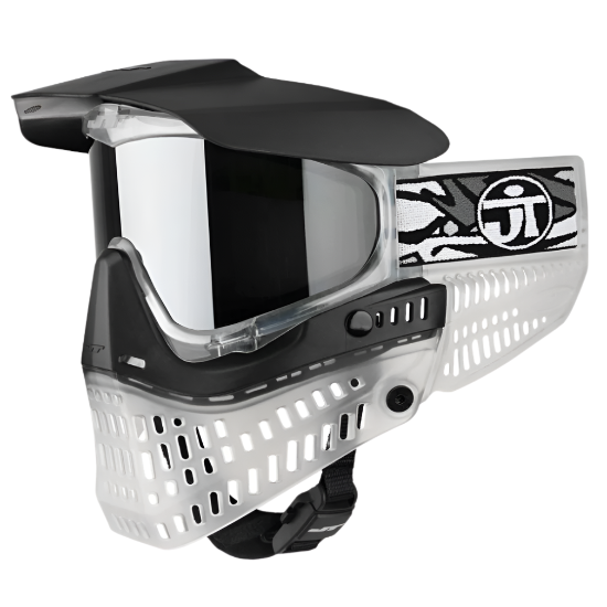 JT Spectra ProFlex Paintball Mask - Ice Clear w/Prizm Chrome Lens