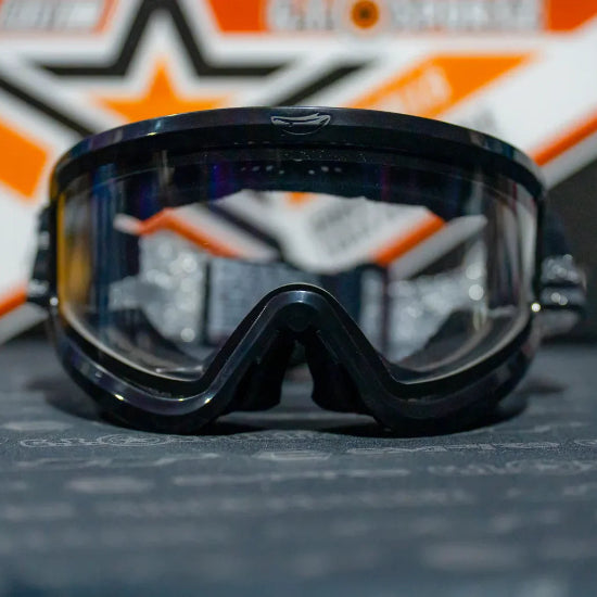JT Spectra Proflex QLS Goggle Frame - Black with Clear Thermal Lens and Strap
