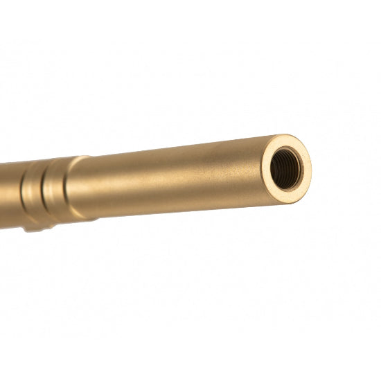 Lancer Tactical TM Hi-Capa 5.1 Threaded Outer Barrel (.45 ACP Marking) - Stainless Gold (GG08-05)