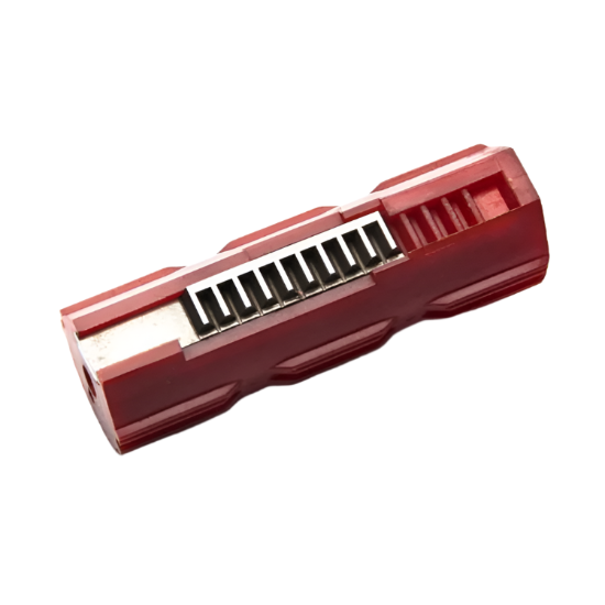 Lonex Gearbox Extreme Polycarbonate Piston w/10 Metal Teeth for V2 M4/V3 AK AEG (GG10-10)