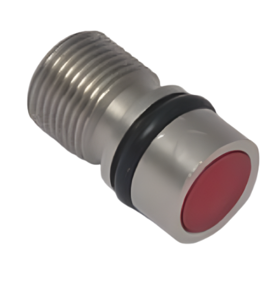 MacDev Inline Regulator Piston Adjuster Seat - Red