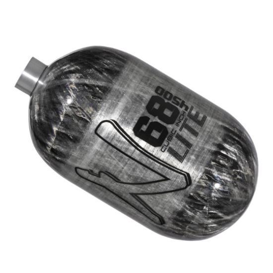 Ninja Lite 68ci 4500psi Carbon Fiber Tank (Bottle Only) - Grey Ghost