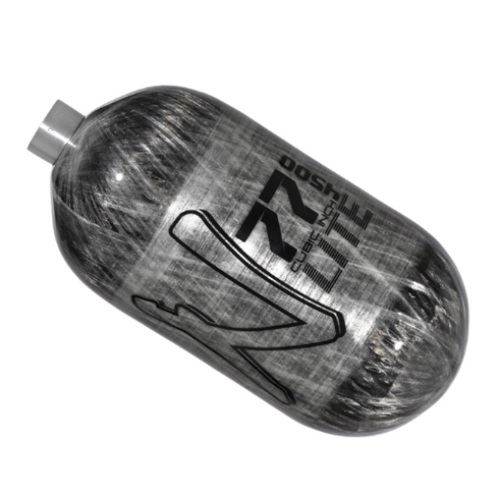 Ninja Lite 77ci 4500psi Carbon Fiber Tank (Bottle Only) - Grey Ghost