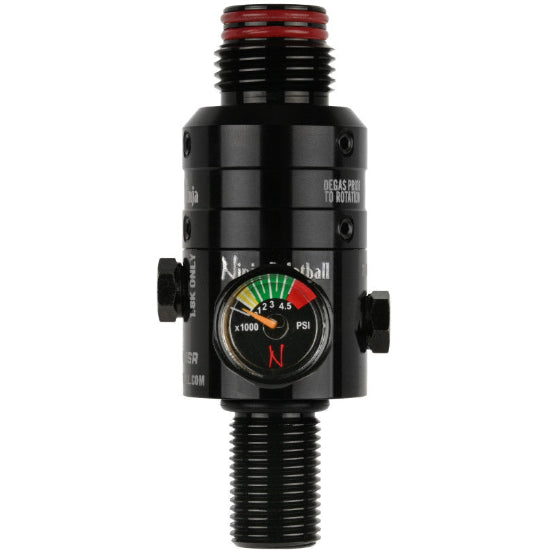 Ninja Pro V3 Tank Regulator 4500psi - STD Pressure - Aluminum Bonnet - Blackout