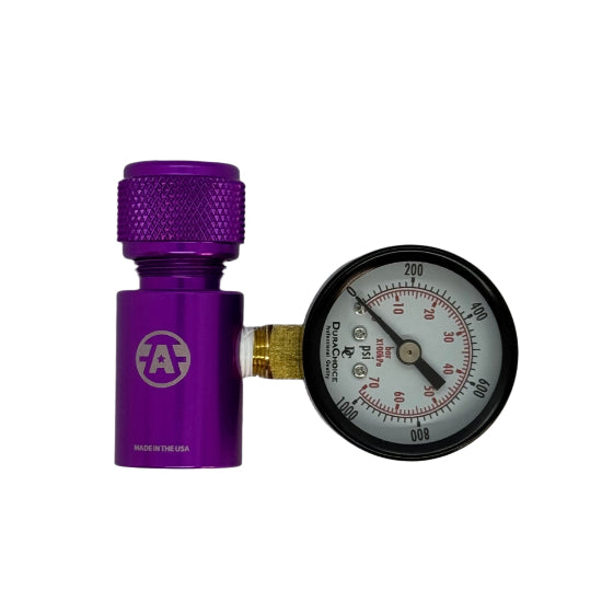 Paintball HPA Tank and Inline Regulator Pressure Tester (0-1000psi Gauge) (GG11-15)