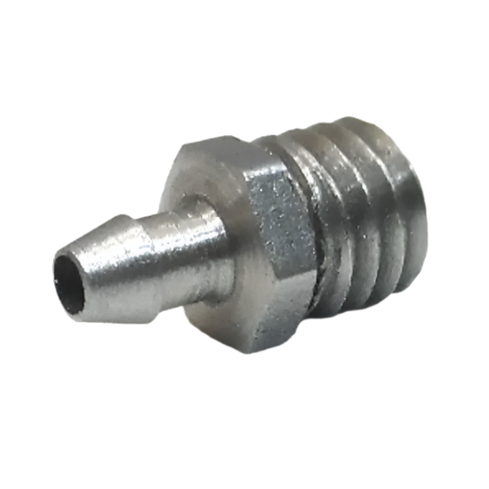 Palmers Pursuit Autococker Ram/LPR Hose Barb 10-32 - Stainless (GG05-08)