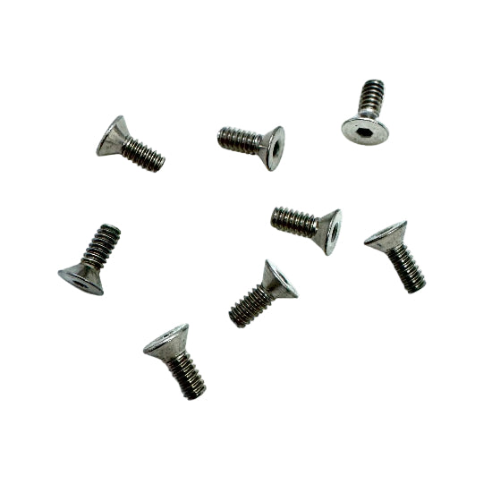 Planet Eclipse EGO / ETEK / ETHA / GEO / GTEK Grip & Eye Cover Screw Set (8 Pack) Stainless