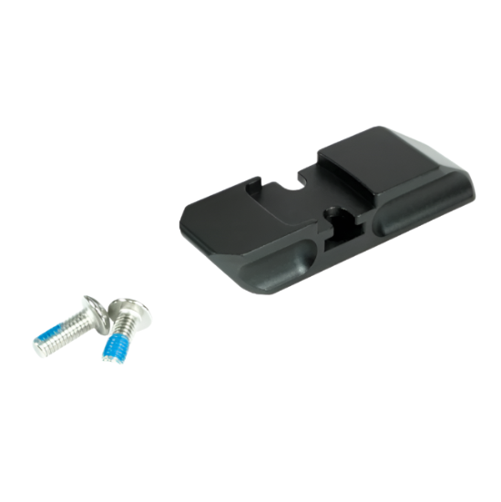 Planet Eclipse ETEK 5 / GTEK / GMEK T-Slot Rail V2 for OOPS/POPS ASA - Black Dust (GG05-UB02)