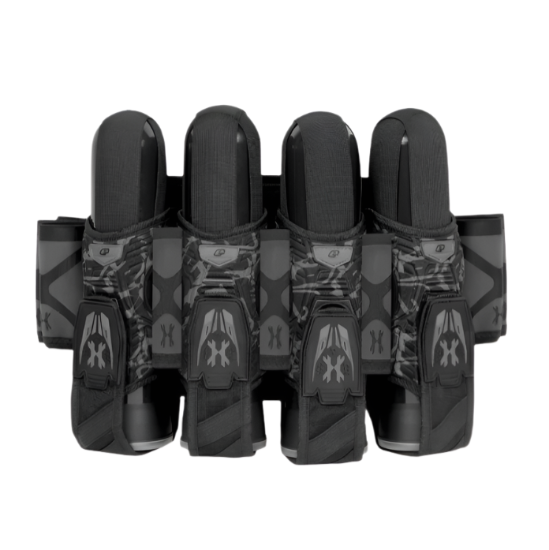 Planet Eclipse HK MagTek Paintball Pod Harness - Fighter Black 4+3+4
