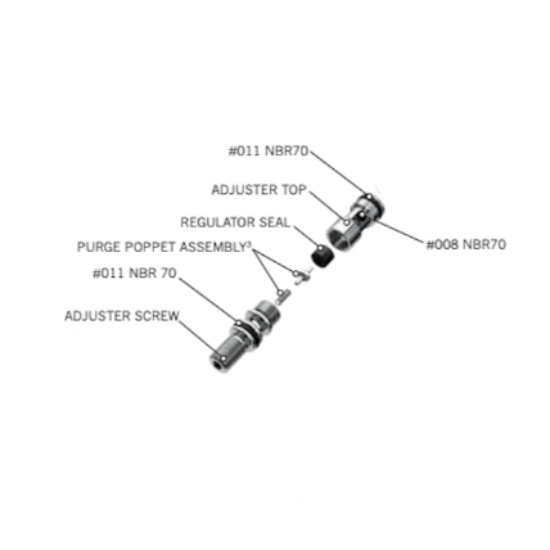 Planet Eclipse SL3 Inline Regulator Adjuster Assembly (GG11-23)
