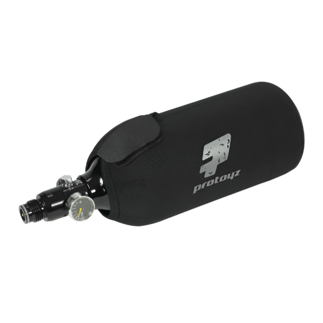Planet Eclipse Protoyz 48ci 3000psi Alloy Neoprene Bottle/Tank Cover - Black