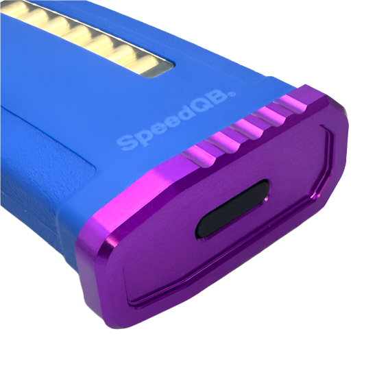 RPS AEG M4 Aluminum PTS EPM/SpeedQB Mid-Cap Magazine Base Plate PURPLE