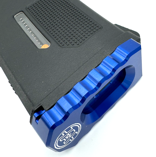 RPS AEG M4 PTS EPM1/EPM1-S Mid-Cap Magazine Aluminum Base Plate BLUE