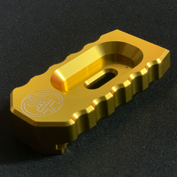 RPS AEG M4 PTS EPM1/EPM1-S Mid-Cap Magazine Aluminum Base Plate GOLD