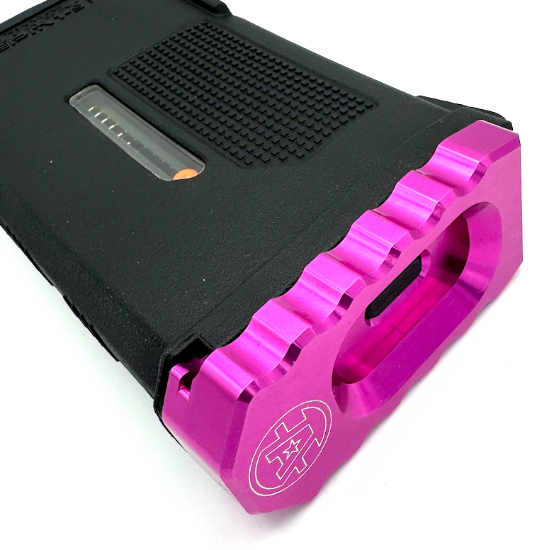 RPS AEG M4 PTS EPM1/EPM1-S Mid-Cap Magazine Aluminum Base Plate PINK