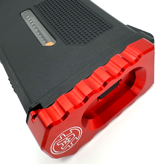 RPS AEG M4 PTS EPM1/EPM1-S Mid-Cap Magazine Aluminum Base Plate RED