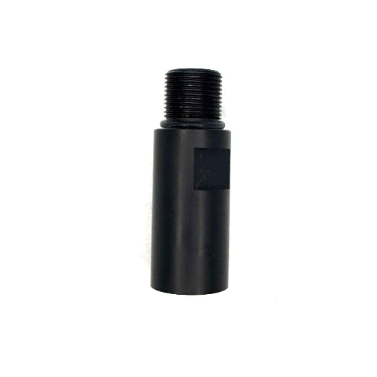 RPS Airsoft AEG M4 Barrel Extension Extender Adapter (Male 14mm CCW to Female 14mm CCW) Black 1.5inch