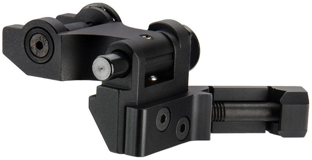 Ranger Armory Full Metal Canted Flip Up Rear Sight (Picatinny) BLACK 4