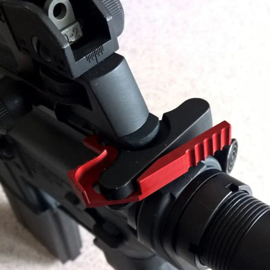 Retro Arms AEG AR15 CNC Extended Charging Handle (Type A) INSET