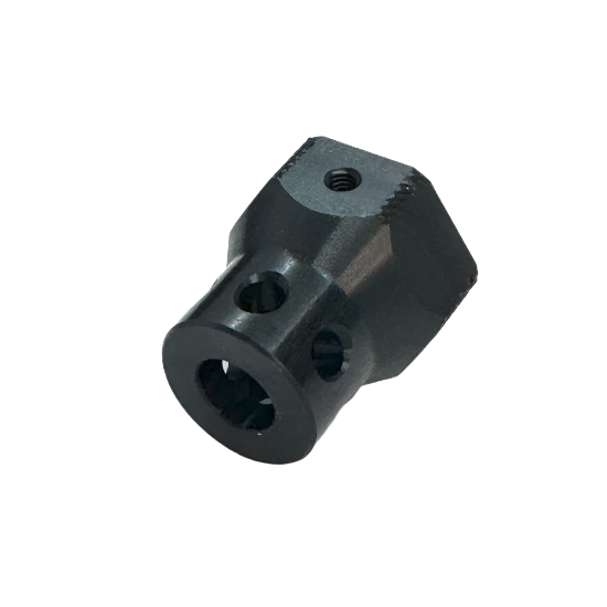 Retro Arms AEG CNC Machined Muzzle Brake 14mm CCW (Type G) BLACK