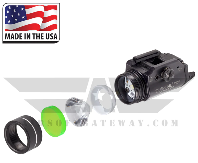 Ricochet Streamlight TLR-1 HL Weapons Light Flashlight BB Proof Lens