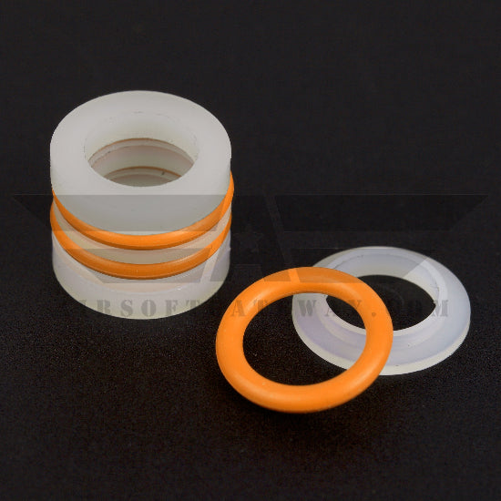SCS Shockwave TM Hi-Capa Short Stroke Recoil Shock Buffer Kit V2 ORANGE