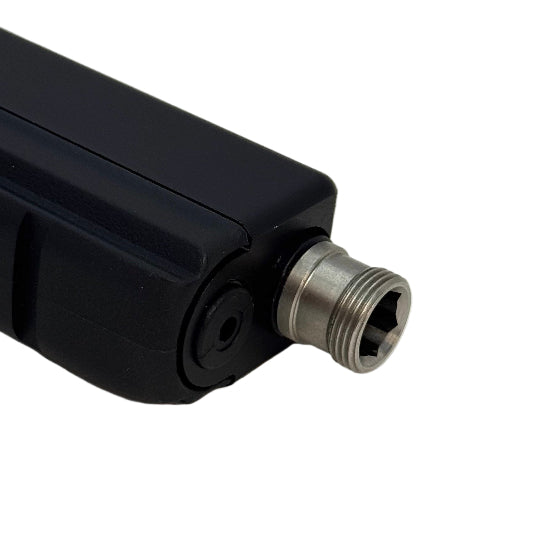 SCS Umarex Glock 17/19 VFC Outer Barrel Adapter (13mm CCW to 14mm CCW) - Stainless (GG05-16)