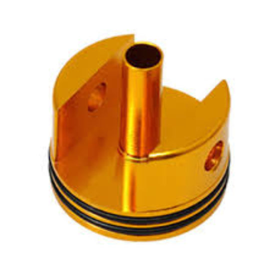 SHS AEG V3 AK Gearbox CNC Aluminum Cylinder Head (Long w/Sorbo Pad) #GT0018