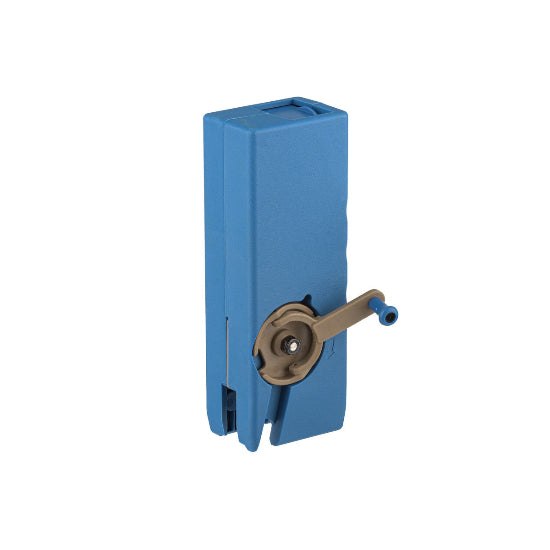Sentinel Gear 1500 Round Side Winding Airsoft BB Speed Loader BLUE