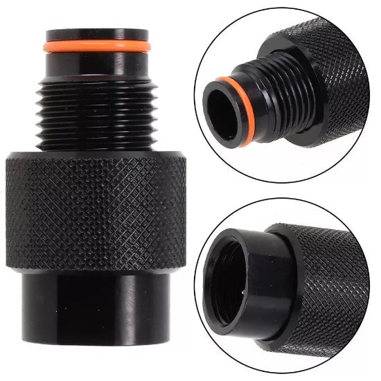Universal Tank to Gun Inline Twist On/Off ASA (Air Source Adapter)