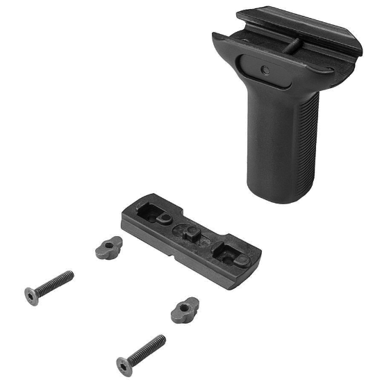 VISM KPM Short Vertical Grip (KeyMod/M-LOK/Picatinny Mount) BLACK