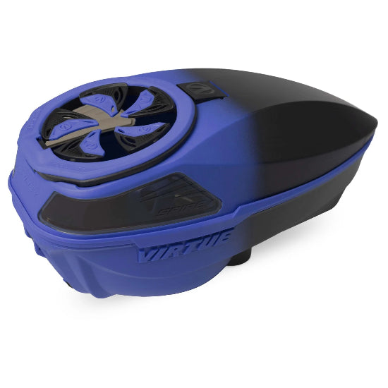 Virtue Spire V Paintball Loader Fade Blue Black