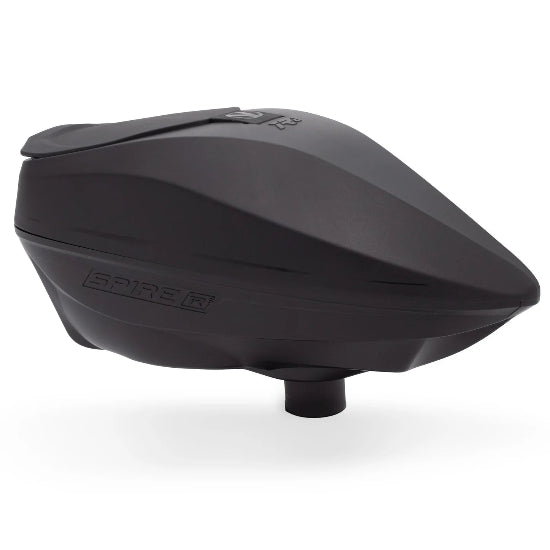 Virtue Spire iR2 Paintball Loader Black Front Corner View