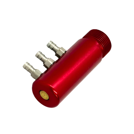 WGP Autococker STO 3-Way Assembly - Red Polished (GG11-14)