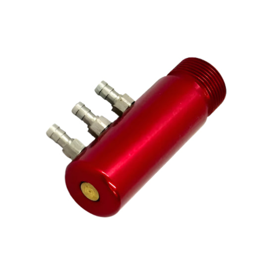 WGP Autococker STO 3-Way Assembly - Red Polished