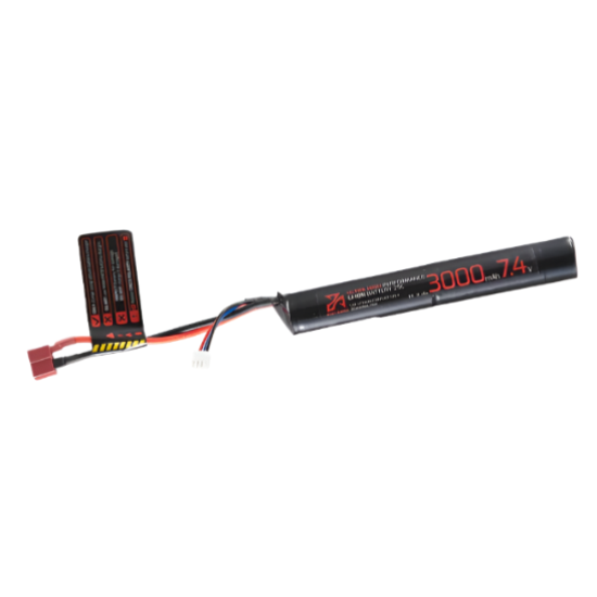 Zion Arms Li-Ion 7.4V 3000mAh Battery (Stick Style) (Dean Connector)