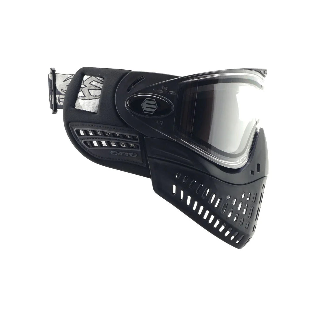 Empire E-Vent Goggle System w/Clear Thermal Lens - Black/Black