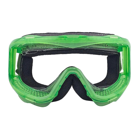 JT ProFlex Spectra Goggle Frame with Face Foam - Ice Peridot Green