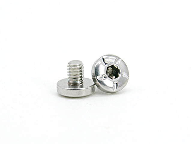 AIP TM Hi-Capa Gas Blowback Airsoft Pistol CNC Grip Screws (Type 3) - Stainless (GG08-07)